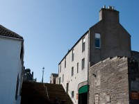 DSC04151  Blackstairs, Wick -  subject of painting by Lowry : Black Stairs, Scotland, Wick