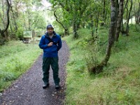 DSC04703  Falls of Leny; dressed for rain : Scotland